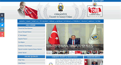 Desktop Screenshot of osmaniyetso.org.tr